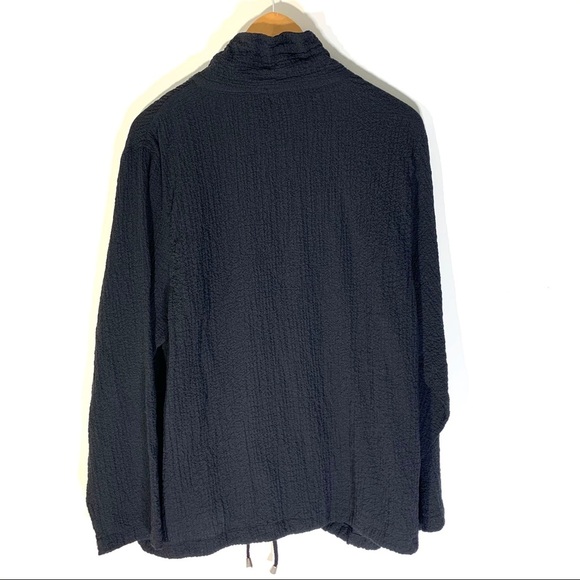 Joni B. Full Zip Black Athleisure Jacket - Picture 3 of 8